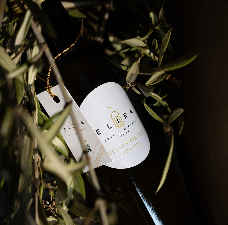 Golden Preview Edition – Extra natives Olivenöl kaltgepresst in edler Glasflasche