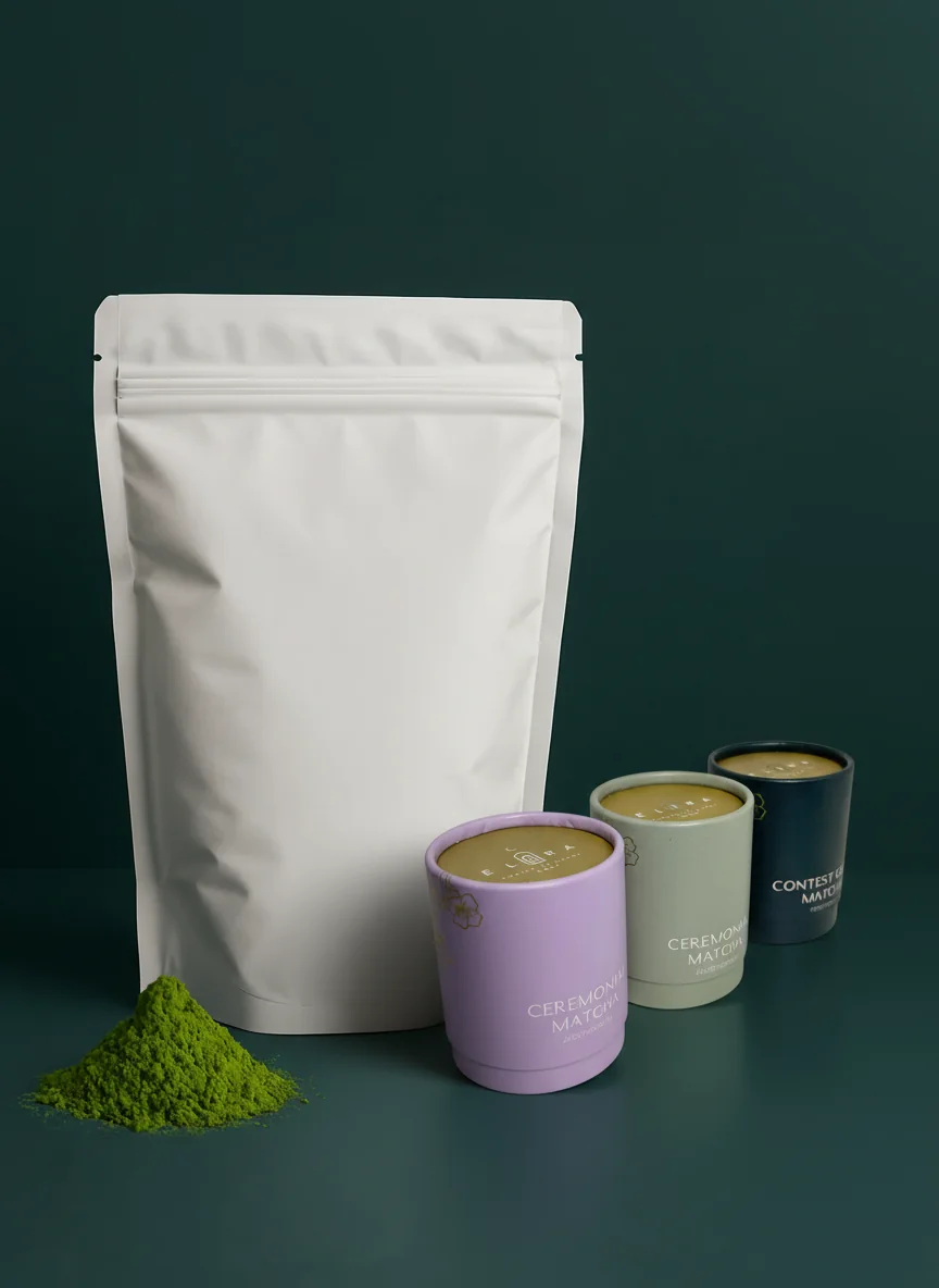 500g Ceremonial Matcha aus Japan in Großhandelsverpackung, fein gemahlen und ideal für Gastronomie, Cafés und Wiederverkäufer.